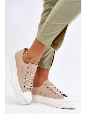 Női tornacipő BIG STAR LL274969 BÉZS Big Star Shoes