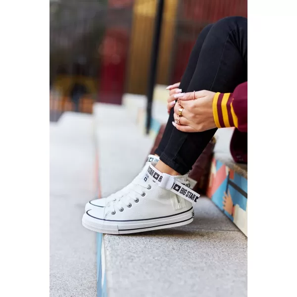  Női tornacipő BIG STAR GG274027 WHITE Big Star Shoes 
