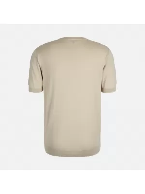 Férfi póló GEOX KNIT G012316 BÉZS