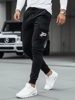 Férfi nadrág DSTREET UX4161 FEKETE
