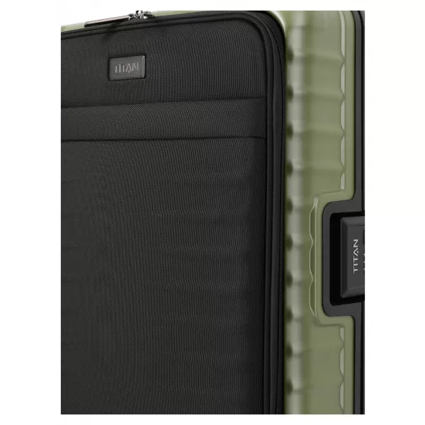  Bőrönd TITAN Overseas S Front pocket Forest green ERDŐ ZÖLD 
