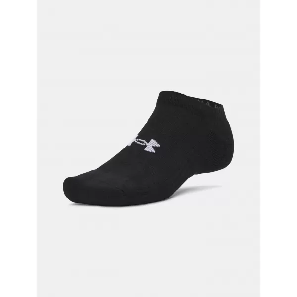  Zokni UNDER ARMOUR PERFORMANCE COTTON 3PK NS 6009683-008 FEKETE 