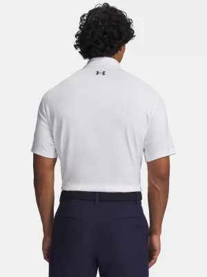 Férfi póló UNDER ARMOUR UA MATCHPLAY POLO 6009799-100 FEHÉR