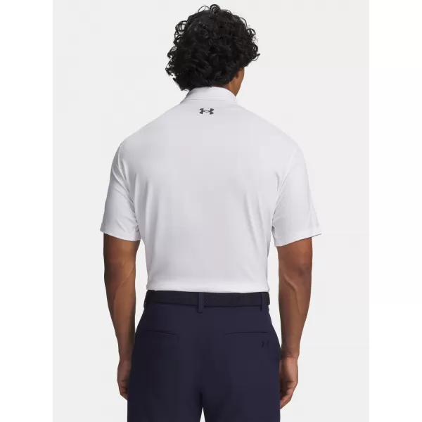  Férfi póló UNDER ARMOUR UA MATCHPLAY POLO 6009799-100 FEHÉR 