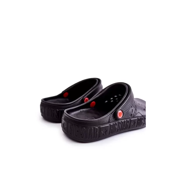  Férfi papucs BIG STAR II175001 BLACK Big Star Shoes 