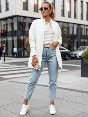 Női kabát DSTREET TY3616 FEHÉR