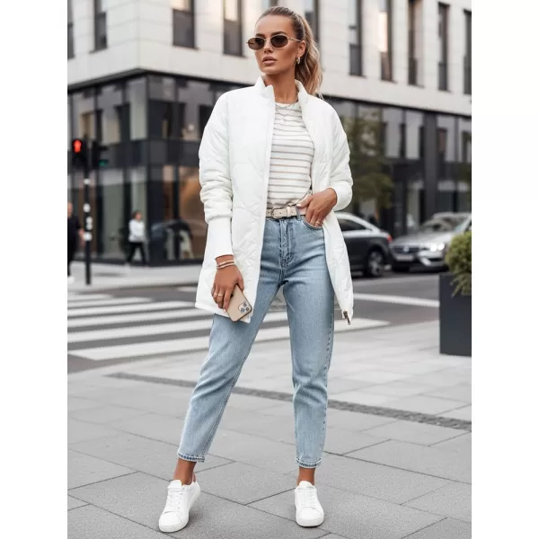  Női kabát DSTREET TY3616 FEHÉR 
