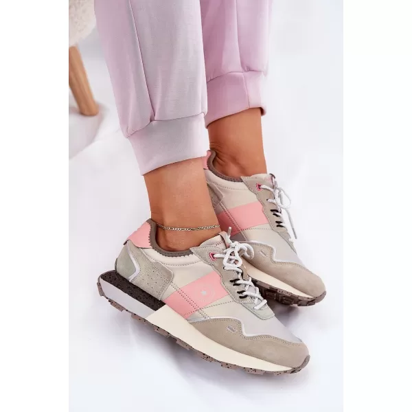  Női tornacipő BIG STAR RR274243 RÓZSASZÍN/SZÜRKE Big Star Shoes 