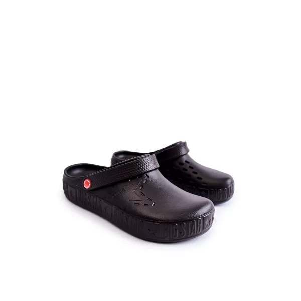  Férfi papucs BIG STAR II175001 BLACK Big Star Shoes 