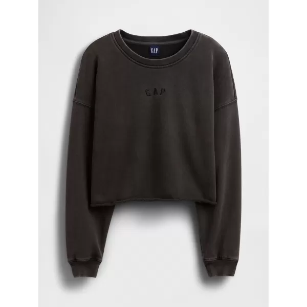  Női pulóver GAP LOGO SWEATSHIRT 799277-01 HOLDTALAN ÉJSZAKA 