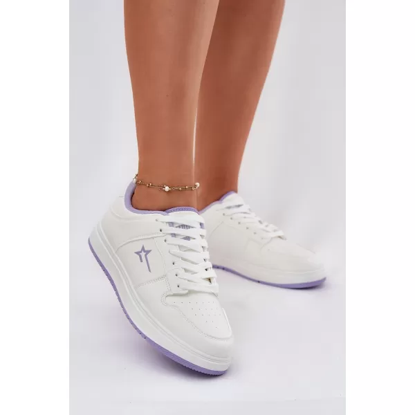  Női tornacipő BIG STAR RR274A245 FEHÉR/LILA Big Star Shoes 