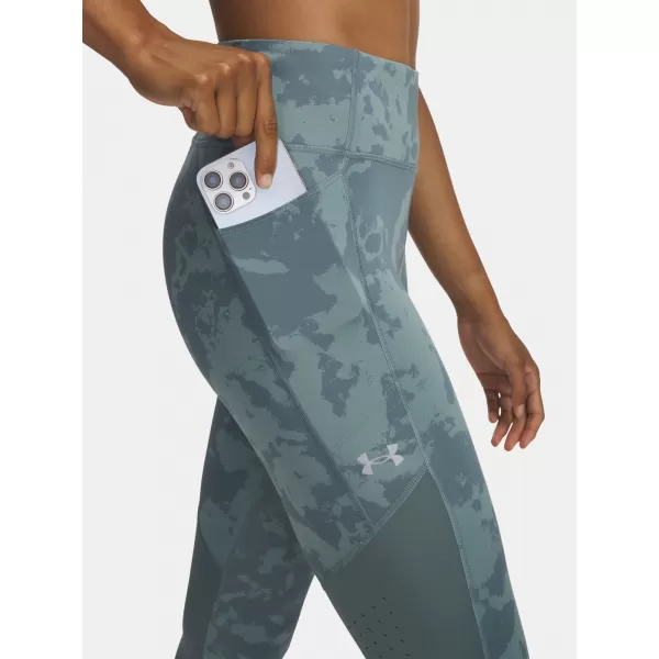  Női leggings UNDER ARMOUR UA LAUNCH ANKLE PRINT TIGHTS 1369772-587 KÉK 