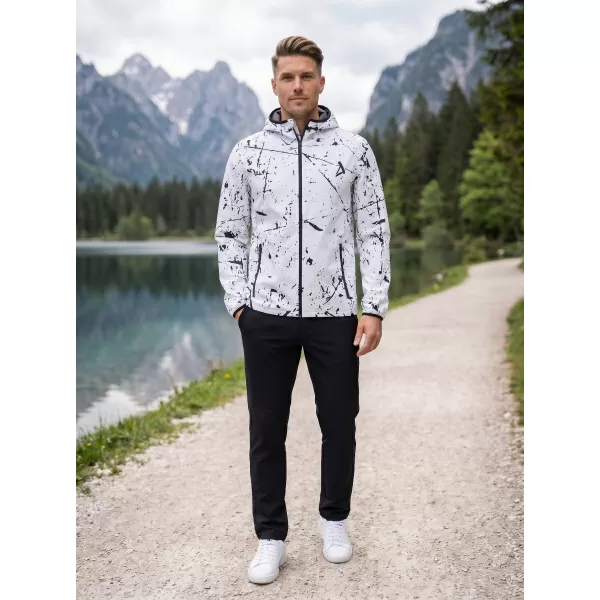  Férfi prémium softshell kabát ALTISPORT VOJ/ALM034JACK01 FEHÉR 