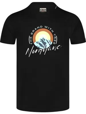 Férfi póló NORDBLANC SUNRISE NBSMT8152 FEKETE