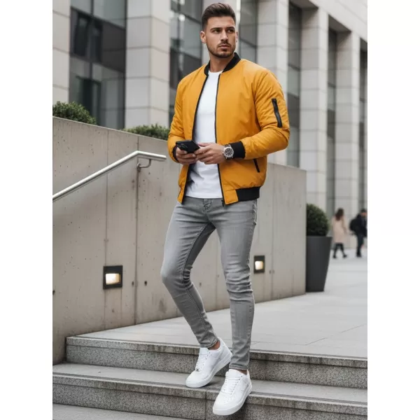 Férfi dzseki DSTREET TX3825 KARAMELLA 