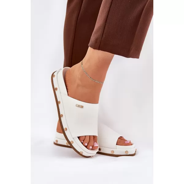  Női papucs BIG STAR RR274216 WHITE Big Star Shoes 