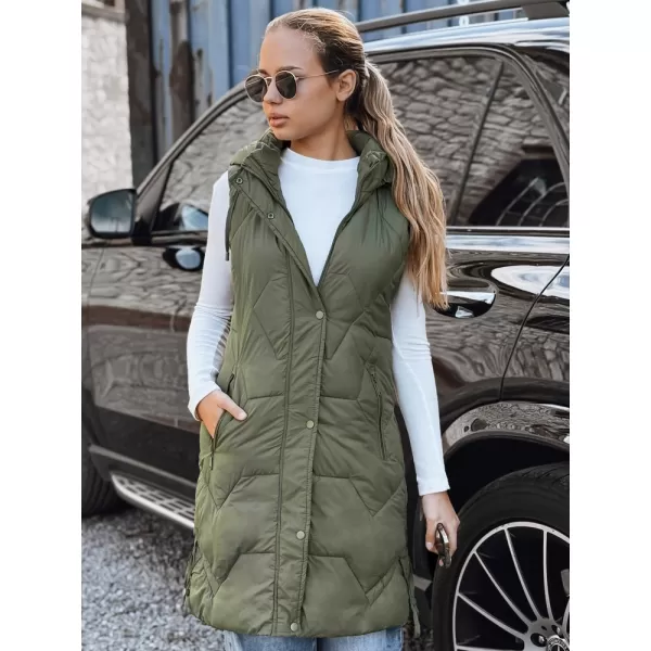 Női mellény DSTREET TY5264 ZÖLD 