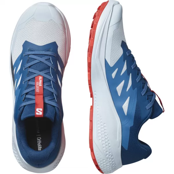  Férfi cipők SALOMON ALPHAGLIDE L47724300 BALLADA KÉK/SÖTÉTKÉK/TŰZPIROS 