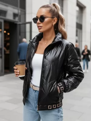 Női kabát DSTREET TY5292 FEKETE