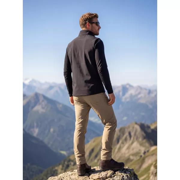  Férfi softshell mellény ALTISPORT NoPrint NP/ALM865 ÉBENFA SZÜRKE 