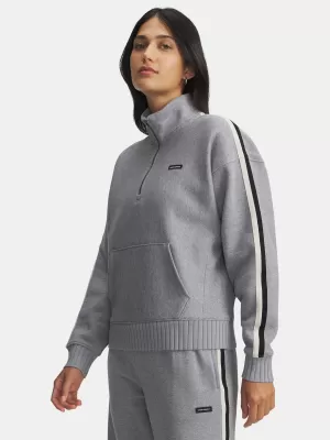 Női pulóver UNDER ARMOUR ICON HWT FLEECE HZ 6004850-011 SZÜRKE