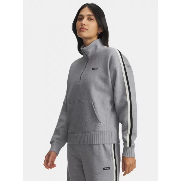  Női pulóver UNDER ARMOUR ICON HWT FLEECE HZ 6004850-011 SZÜRKE 