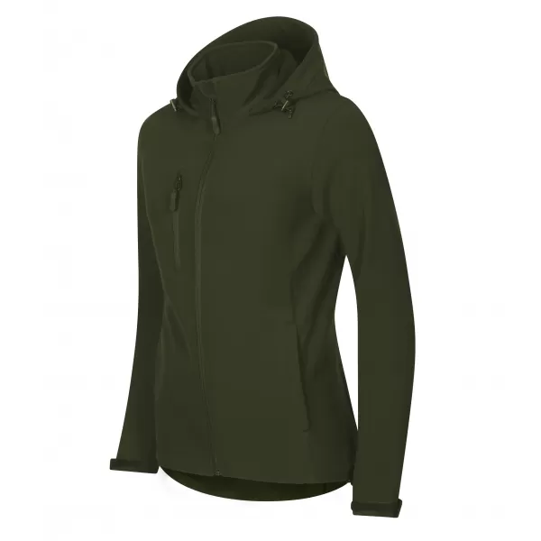  Női softshell kabát ALTISPORT NoPrint NP/ALW945 KATONAI 