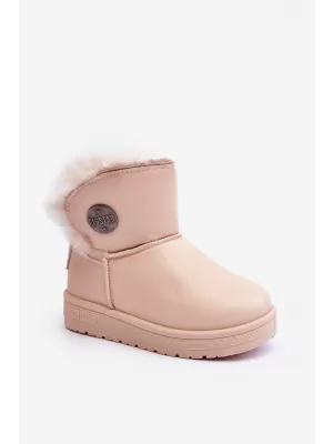 Gyermek téli cipő BIG STAR MM374084 BÉZS Big Star Shoes