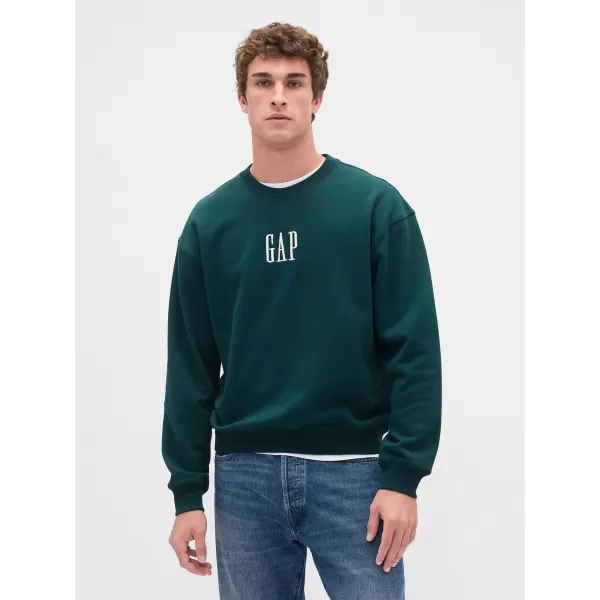  Férfi pulóver GAP LOGO SWEATSHIRT 821273-05 TRÓPUSI ZÖLD 