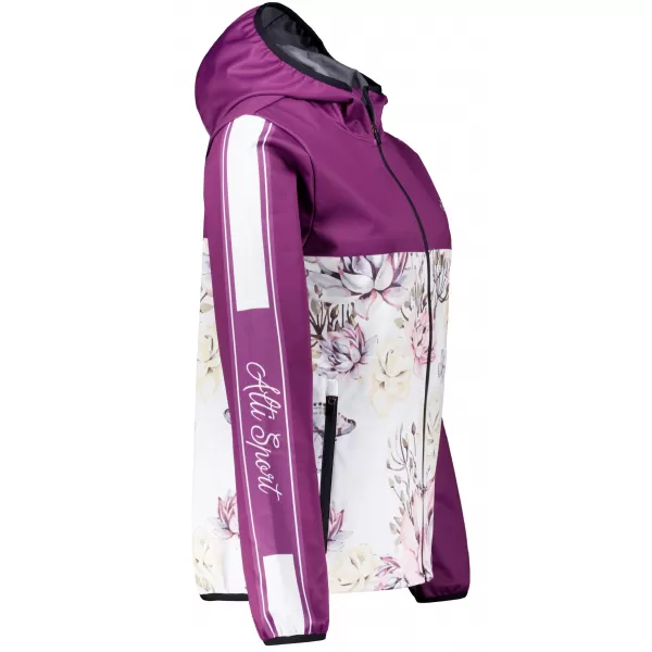  Női prémium softshell kabát ALTISPORT VOJ/ALW008JACK01 BURGUNDIA 