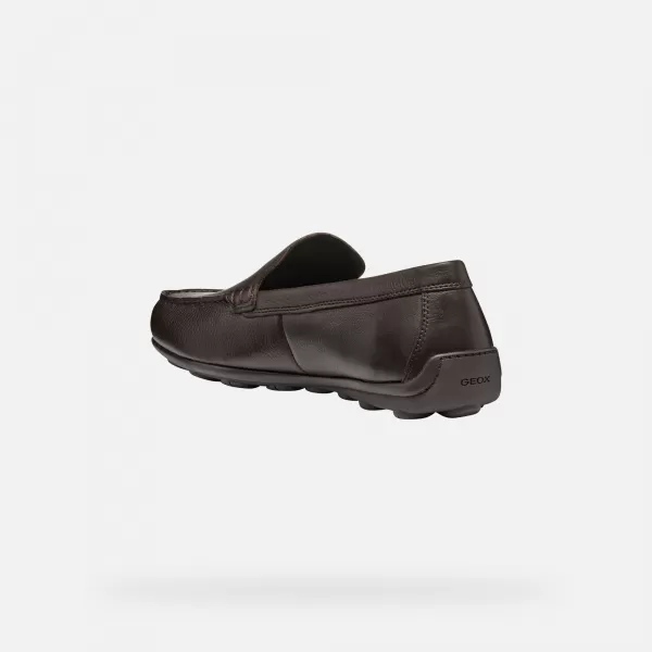  Férfi mokaszinok GEOX SPHERICA EC16 G002878 SÖTÉTBARNA 