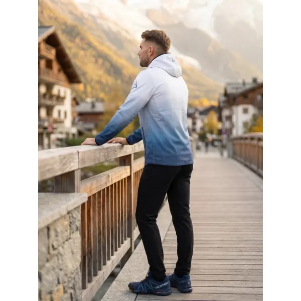  Férfi prémium softshell kabát ALTISPORT VOJ/ALM126JACK01 SÖTÉTKÉK/FEHÉR 