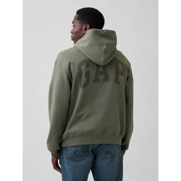  Férfi pulóver GAP OVERSIZED HOODIE PULLOVER 871808-03 MESCULEN ZÖLD 