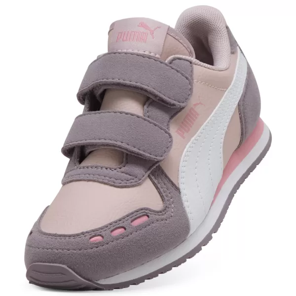  Gyerekcipők PUMA CABANA RACER SL 20 V PS 383730-22 MÁLYVA KÖD/FEHÉR/SZILVA LEKVÁR 