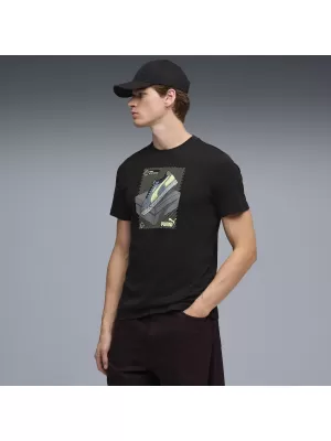 Férfi póló PUMA GRAPHIC TEE 691777_01 PUMA FEKETE