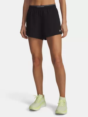 Női rövidnadrág UNDER ARMOUR UA VANISH WOVEN 5IN SHORTS 6009966-008 FEKETE