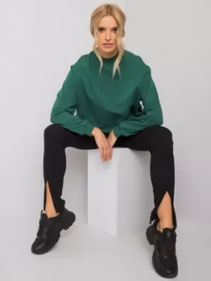 Női pulóver BASIC FEEL GOOD RV-BL-5185.90P SÖTÉTZÖLD