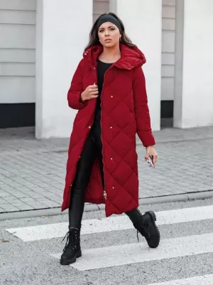 Női kabát DSTREET TY5479 BURGUNDIA