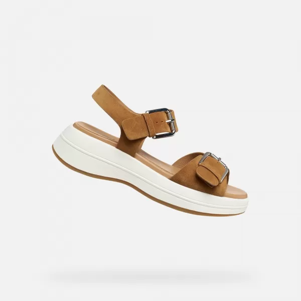  Női szandál GEOX SPHERICA ECUB-3 S G012854 BARNA 