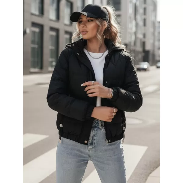  Női kabát DSTREET TY4175 FEKETE 