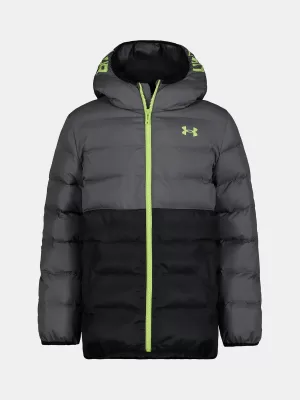 Fiú kabát UNDER ARMOUR UA PRONTO COLORBLOCK PUFFER JACKET UJFIM09F-021 SZÜRKE