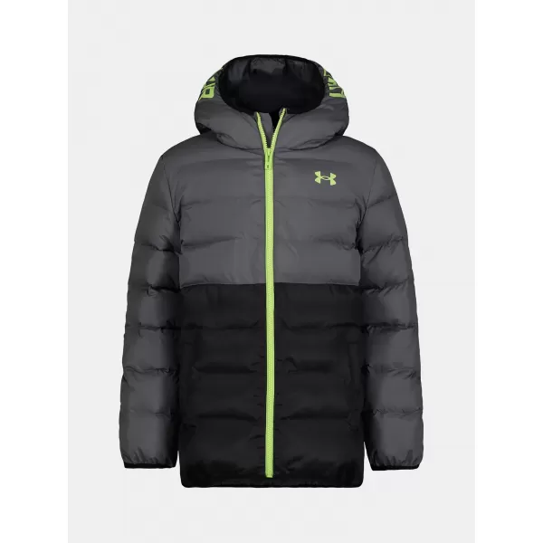  Fiú kabát UNDER ARMOUR UA PRONTO COLORBLOCK PUFFER JACKET UJFIM09F-021 SZÜRKE 