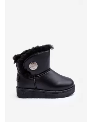 Gyermek hócsizma BIG STAR MM374082 BLACK Big Star Shoes