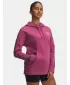 Női pulóver UNDER ARMOUR ICON FLEECE TAPED HDY 6003708-659 PIROS