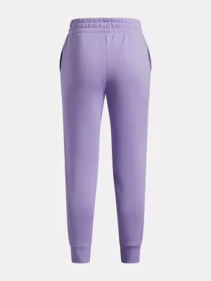 Lányok melegítőnadrágja UNDER ARMOUR UA RIVAL FLEECE JOGGERS 1379525-538 LILA