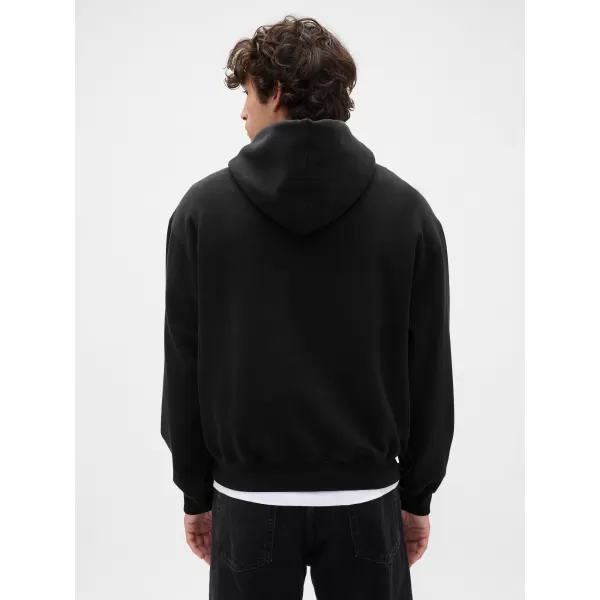  Férfi pulóver GAP LOGO PULLOVER HOODIE 821291-03 HOLDTALAN ÉJSZAKA 