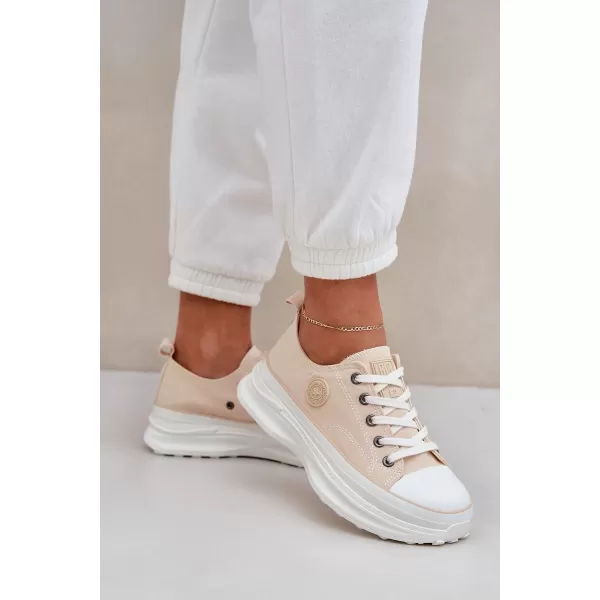  Női tornacipő BIG STAR NN274127 BÉZS Big Star Shoes 
