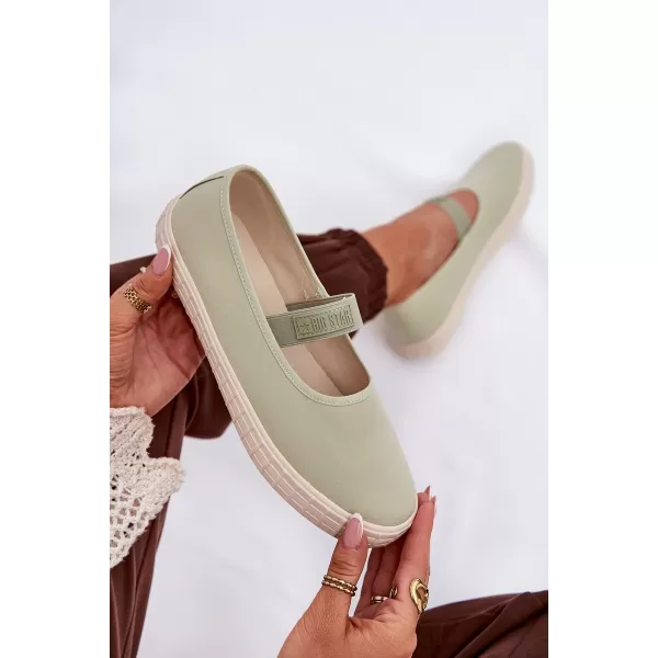  Női tornacipő BIG STAR NN274604 GREEN Big Star Shoes 