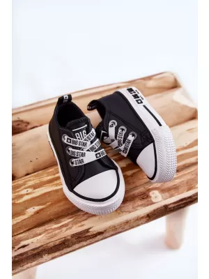 Gyermek tornacipő BIG STAR KK374041 BLACK Big Star Shoes