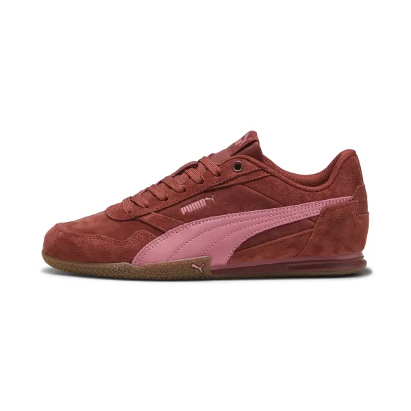  Női cipők PUMA BELLA DONNA SD 402673_11 BORDEAUX VÖRÖS/VAD RÓZSASZÍN 